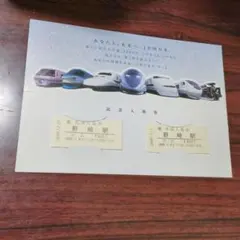 JR 1999.12.31/2000.1.1 2000年 JR野崎駅記念入場券のサムネイル