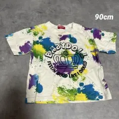 BABYDOLL カラフル Tシャツ 90