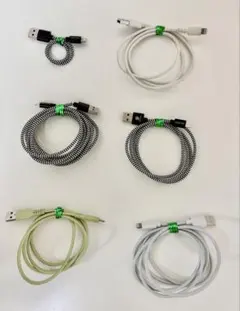 USB Lightningケーブル 6本セット
