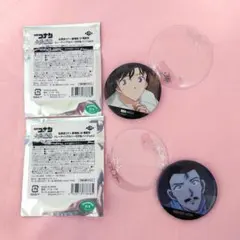 名探偵コナン 毛利蘭 毛利小五郎 劇場版 場面写 カバー付き缶バッジ vol.3