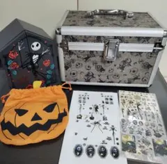 ジャック・スケリントン メイクボックス ミニチェストステッカー　巾着