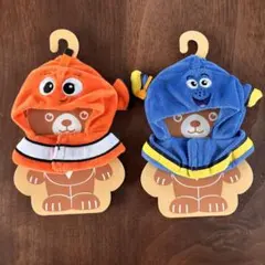 ドナルド　ぬいぐるみバッジ　キーチェーン　カード　4点まとめ売り 4点セット ドナルド ぬいぐるみバッジ（2点） キーチェーン