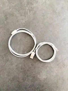 Apple純正 Lightning ケーブル　約1メートル 2本セット