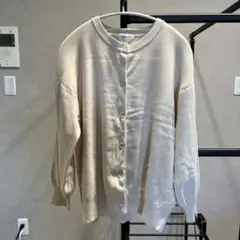 GLOBAL WORK アイボリー カーディガン Lサイズ