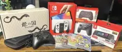 任天堂Switch有機EL ゲームカセット＆防塵カバーやその他セット売り❁⃘