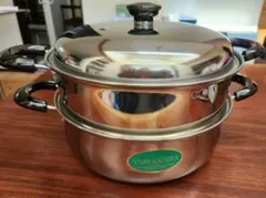 期間限定価格YUMI KATSURAステンレス蒸し器新潟県燕市ショウワメタル製品のサムネイル