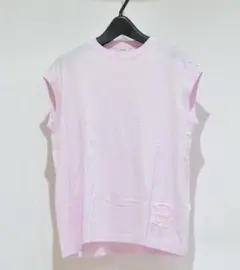 BLAMINK（ブラミンク）〉エンブレムノースリーブtシャツ - メルカリ