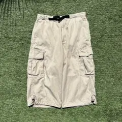 00s NIKE 七分丈 カーゴパンツ ショーツ　極太　バギー y2k イージー