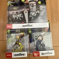※3体セット スプラトゥーン amiibo フウカ・ウツホ・マンタロー