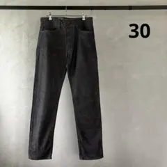 DIESEL BLACK GOLD ボタンフライ ブラックジーンズ 30のサムネイル