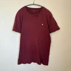 ※難あり アバクロンビーアンドフィッチ Tシャツ クルーネック 半袖 無地 M