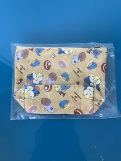 ポケモン柄ポーチ ベージュ