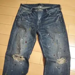 ペンキ デニム