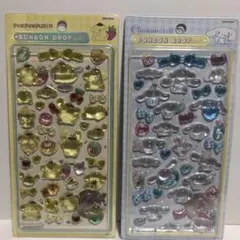 サンリオ　ボンボンドロップシール　ポムポムプリン　シナモロール　2枚セット