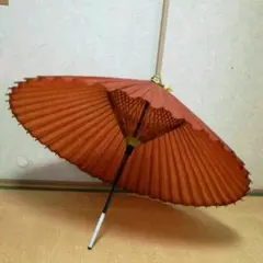 じゃのめ傘★和傘　朱色のサムネイル
