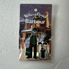 Wallace & Gromit x Barbour ピンバッジ