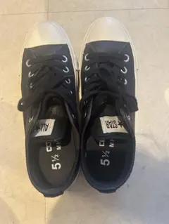 ALL STAR ブラック スニーカー 5.5