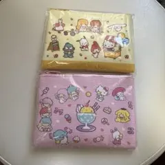 サンリオキャラクターズ　ポーチ　チョコ　　2種