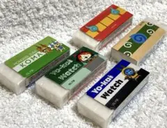 ヨロズマート限定 新品 미개봉 妖怪ウォッチ MONO消しゴム 5つセット