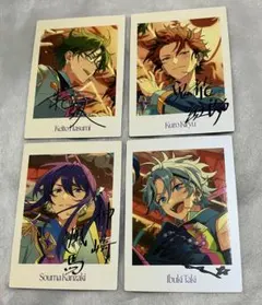 【あんスタ】10周年 ぱしゃっつ 紅月 蓮巳敬人 鬼龍紅郎 神崎颯馬 滝維吹