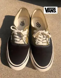 VANS オリーブ/ブラック スニーカー