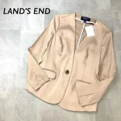 【新品 タグ付】LAND’SEND リネンブレンド ジャケット ベージュのサムネイル