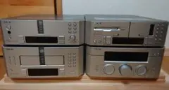 【セット②】SONY MD919 ミニハイファイコンポーネントシステム セット①-2】SONY MD919 ミニハイファイコンポーネントシステム - メルカリ