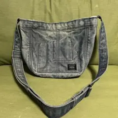 PORTER デニム ショルダーバッグ