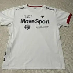 DESCENTE Move Sport シャツ ホワイト L