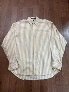 90s希少種 ポロラルフローレン コットンウール ボックスシャツ M ギンガム 90s希少種 ポロラルフローレン コットンウール ボックスシャツ M
