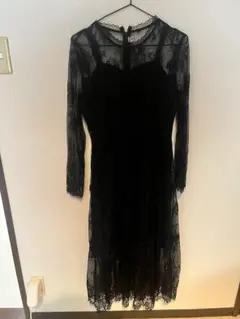 【美品】ドレス　ワンピース結婚式　2次会