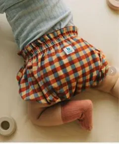 【新品同様】こどもビームス キュロット ショーツ ブルマ 総柄 細コール