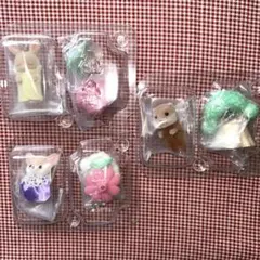 赤ちゃんお花畑のお友達シリーズ 小さい赤ちゃん3点