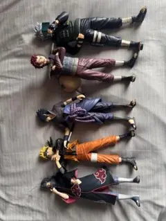 NARUTO フィギュアセット 6体 ナルト、イタチ、サスケ、我愛羅、カカシ