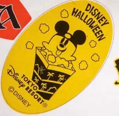 ハロウィン　ディズニー　スーベニアメダル　ミッキー　ミニー