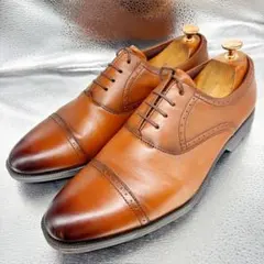 ★アシックス texcy luxe★ストレート/26.5cm/ビジネスシューズ