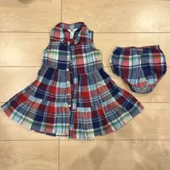 Ralph Lauren チェック柄ワンピース 12M