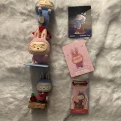 POPMART THE MONSTER ラブブ 3体セット フィギア