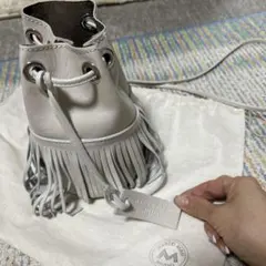 11/28迄ほぼ未使用MARCOMASI フリンジショルダーバッグ