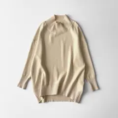 美品 MUSE ドゥーズィエムクラス DBミラノハイネックプルオーバーニット