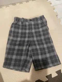 グレー系チェック ハーフパンツ95