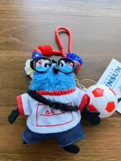 パペットスンスン　マスコットキーホルダー 『みんなぁ〜サッカーやろっ！！』値下げ