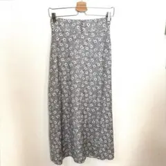Te chichi TERRASSEテチチテラス　フリー花柄ロングフレアスカート