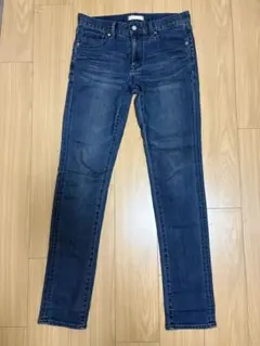 ユニクロ　ブルーデニム　スキニーテーパードパンツ　ジーンズ　サイズ29