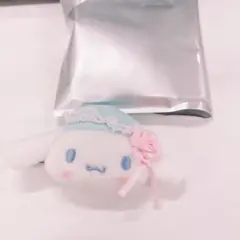 サンリオ ホワイトフリルデザインシリーズ ヘアクリップ シナモン
