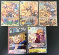 【即日発送】ワンピースカード ルフィ エース サボ リリス 受け継がれる意志