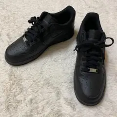 未使用級！NIKE ナイキ エアフォース1 LOW 07 トリプルブラック