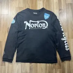 え*ん様 Norton Tシャツ ロンT Lサイズ Y2K フェード バイカーのサムネイル