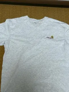 Carhartt ロゴ刺繍 長袖Tシャツ グレーのサムネイル