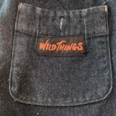 WILDTHINGS × KATO ダークブルーデニムパンツ